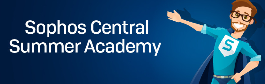 sophos central summer academy banner